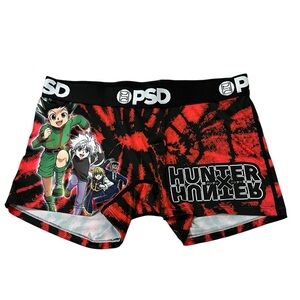 PSD x Hunter x Hunter Gon x Killua Split boyshorts Women’s size small NWOT